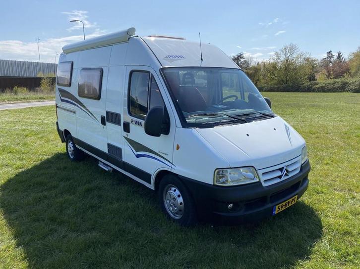 Citroen Pössl 2Win Vast bed AUTOMAAT, AIRCO 2.8 Turbo Cruis, Caravans en Kamperen, Campers, Bedrijf, tot en met 3, Integraal, Pössl