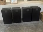 4 stuks vintage Altec Lansing 101 / 105 bookshelf speakers, Ophalen, Gebruikt, Front, Rear of Stereo speakers, Overige merken