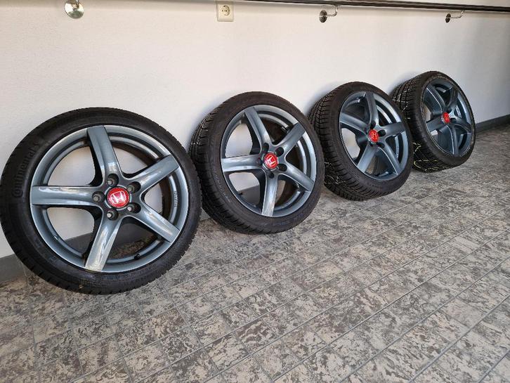 winterbanden met velgen, Auto-onderdelen, Banden en Velgen, Banden en Velgen, Winterbanden, 18 inch, 235 mm, Personenwagen, Gebruikt