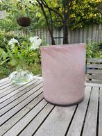 Groot roze glazen windlicht van Riverdale, Huis en Inrichting, Woonaccessoires | Kandelaars en Kaarsen, Overige materialen, Overige kleuren