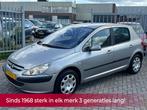 Peugeot 307 1.6-16V XT AUTOMAAT 5 deurs! Airco ECC l Cruise, Stof, Gebruikt, Zwart, 4 cilinders