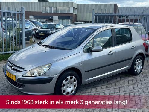 Peugeot 307 1.6-16V XT AUTOMAAT 5 deurs! Airco ECC l Cruise, Auto's, Peugeot, Bedrijf, Te koop, ABS, Airbags, Airconditioning