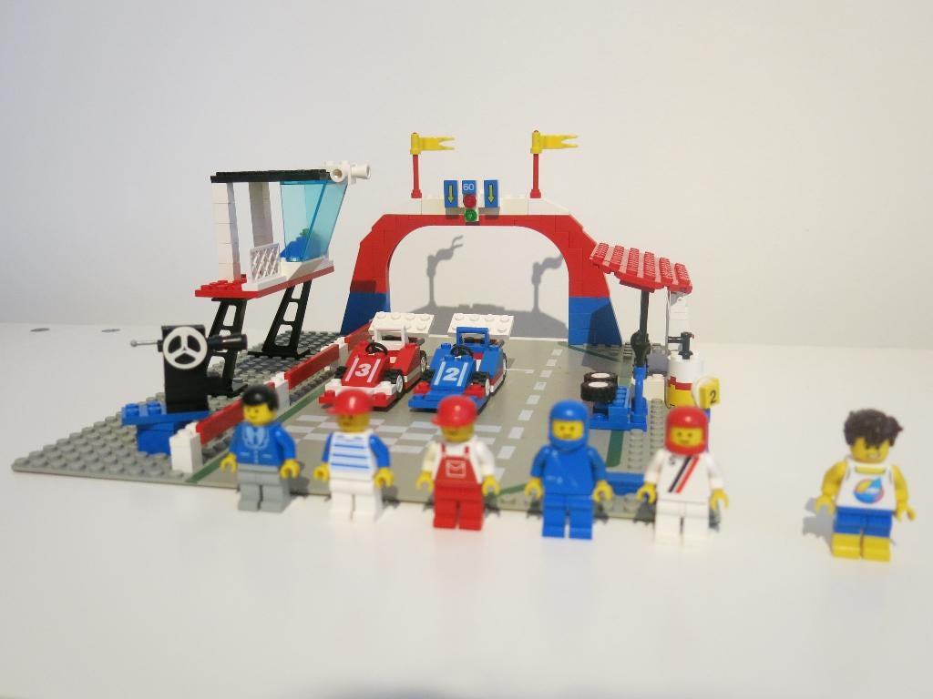 LEGO Classic Town - 6381 - Motor Speedway, Ophalen of Verzenden, Gebruikt, Complete set, Lego