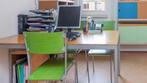 Eettafel Metaform incl 5 stoelen, Huis en Inrichting, Tafels | Eettafels, 50 tot 100 cm, Overige materialen, 150 tot 200 cm, Gebruikt