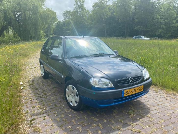 Citroën Saxo 1.1 I 2001 Zwart, Auto's, Citroën, Particulier, Saxo, Elektrische ramen, Radio, Trekhaak, Benzine, C, Hatchback, Handgeschakeld