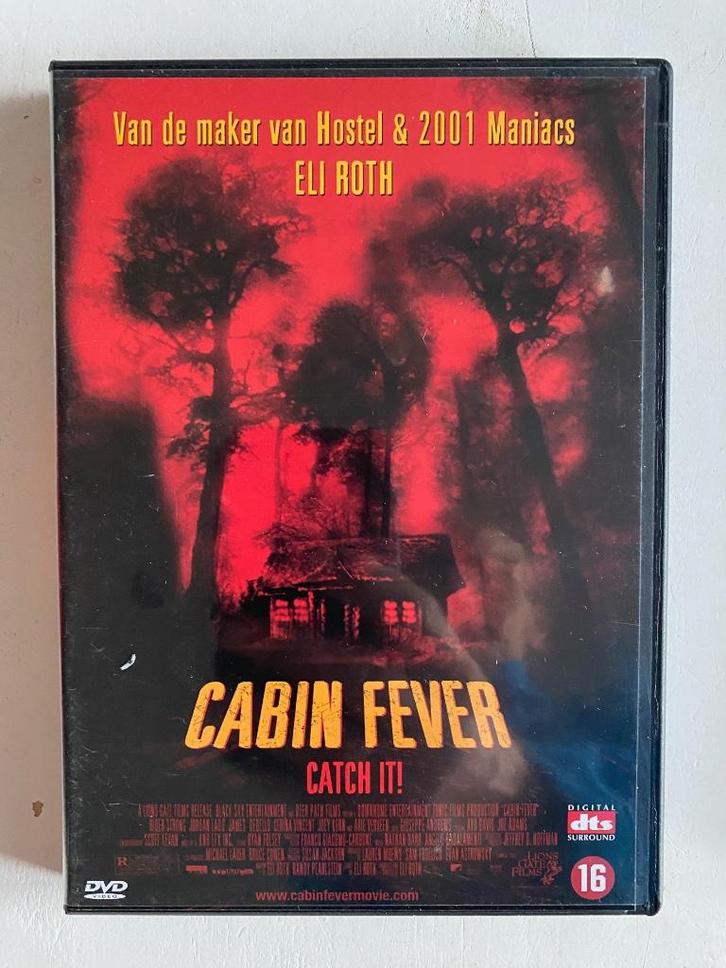 Cabin Fever, Cd's en Dvd's, Dvd's | Horror, Gebruikt, Vanaf 16 jaar, Ophalen of Verzenden