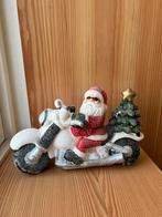 Beeld kerstman op motor met muziek/licht, Diversen, Kerst, Ophalen, Zo goed als nieuw