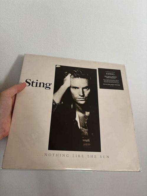 Sting - nothing like the sun vinyl, Cd's en Dvd's, Vinyl | Rock, Zo goed als nieuw, Poprock, Ophalen of Verzenden