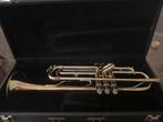 York Trompet, Muziek en Instrumenten, Blaasinstrumenten | Trompetten, Ophalen, Gebruikt, Bes-trompet, Met koffer