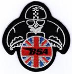 BSA Cafe Racer stoffen opstrijk patch embleem #3, Ophalen of Verzenden, Nieuw