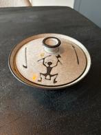 Kees van Moorsel schaaltje schaal dekselpot aardewerk, Ophalen of Verzenden