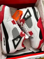 Air Jordan 4 retro Fire Red, Wit, Air Jordan, Nieuw, Ophalen of Verzenden