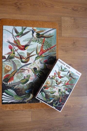 Piatnik Ernst Haeckel '' HUMMINGBIRDS (KOLIBRIES) '' 1000 st beschikbaar voor biedingen