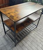 keukeneiland, Ophalen, 100 tot 150 cm, Zwart, Zo goed als nieuw