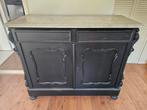 Biedermeier kast - marmer - opknapper, Ophalen, Gebruikt, 25 tot 50 cm