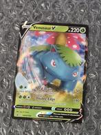 Venusaur V SWSH100 Sword & Shield Black Star Promo, Ophalen of Verzenden, Zo goed als nieuw, Losse kaart, Foil