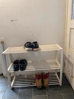 Degelijk wit ijzeren schoenenrek, Ophalen of Verzenden, Gebruikt