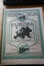 3x oude kleine atlassen, Boeken, Gelezen, Diverse auteurs, Ophalen of Verzenden, Landkaart