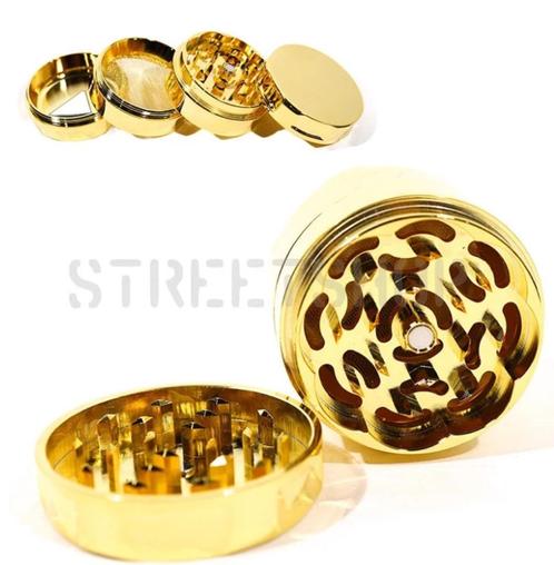 Super hero Grinder 24K goud, Verzamelen, Rookartikelen, Aanstekers en Luciferdoosjes, Nieuw, Overige typen, Ophalen of Verzenden
