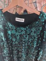 Essentiel Antwerp feestjurk 40, Kleding | Dames, Jurken, Verzenden, Zo goed als nieuw, Maat 38/40 (M), Groen