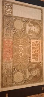100 Gulden biljet - 1942, Postzegels en Munten, Bankbiljetten | Nederland, Ophalen of Verzenden, 100 gulden, Los biljet