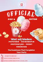 Huren € 85 Popcorn en Suikerspin Machine, Hobby en Vrije tijd, Feestartikelen | Verhuur, Ophalen of Verzenden, Overige, Zo goed als nieuw