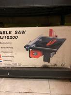 Tafelzaag MJ10200 - Nieuw in doos!, Ophalen, Cirkelzaag, Nieuw, 600 tot 1200 watt