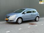 Opel Corsa 1.2-16V Enjoy NWE APK AIRCO, Voorwielaandrijving, Gebruikt, Zwart, Blauw