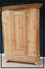 Antieke grenen kledingkast kast, Huis en Inrichting, Ophalen, 100 tot 150 cm, Zo goed als nieuw, 150 tot 200 cm