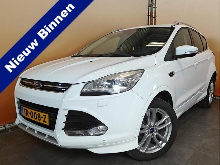 Ford Kuga 1.6 Titanium distr riem 9/25 | afn trekh | leer |, Auto's, Ford, Bedrijf, Te koop, Kuga, ABS, Airbags, Airconditioning
