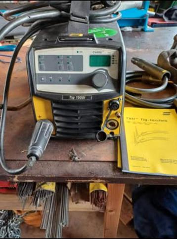 Esab tig 1500i beschikbaar voor biedingen