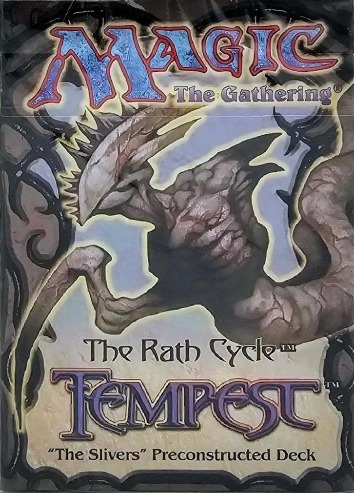 Gezocht: Magic the Gathering deck Tempest - The Slivers, Hobby en Vrije tijd, Verzamelkaartspellen | Magic the Gathering, Zo goed als nieuw
