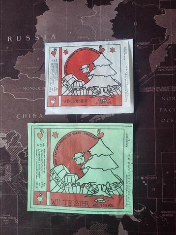 BIERETIKETTEN -E112- DE VAETE /LEWEDORP - WINTERBIER. beschikbaar voor biedingen