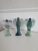 Fluoriet edelsteen engel beeldje groot, Ophalen of Verzenden