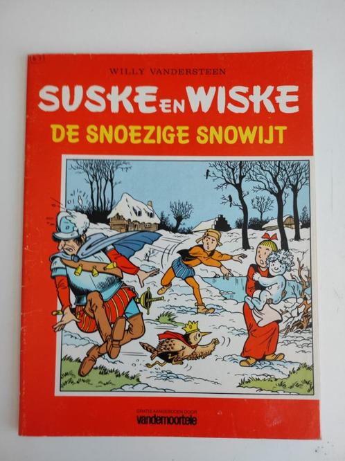 Suske en Wiske De Snoezige Snowijt reclameverhaal 1992, Boeken, Stripboeken, Gelezen, Eén stripboek, Ophalen of Verzenden