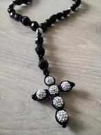 Karma ketting, Overige materialen, Zwart, Nieuw, Met edelsteen