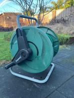 Gratis: Tuinslang op haspel 15 m, Tuin en Terras, Tuinslangen, Ophalen, Gebruikt, Tuinslang