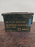 Oude Munitiekist - 25x8,5x18 cm, Verzamelen, Kist of Geocache, Overige gebieden, Onbekend, Overige soorten