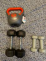 Gewichtjes & Kettlebell Set, Ophalen, Gebruikt, Armen, Kettlebell