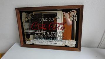 Coca Cola spiegel antiek beschikbaar voor biedingen