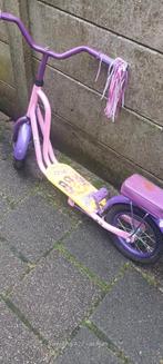 Roze paarse step, moet nieuwe bandjes, Fietsen en Brommers, Steps, Ophalen, Gebruikt, Gewone step