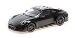 Porsche 911 (992.2) Carrera 2024 Zwart Met - Minichamps 1:18, Hobby en Vrije tijd, Modelauto's | 1:18, Minichamps, Auto, Nieuw