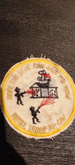 VIETNAM WAR PATCH, US H TROOP (HOTEL TROOP) 16th CAVALRY REG, Ophalen of Verzenden, Landmacht, Amerika, Embleem of Badge