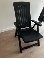 Jardin opklapbare tuinstoel met kussen, Tuin en Terras, Tuinstoelen, Ophalen, Gebruikt, Kunststof, Inklapbaar