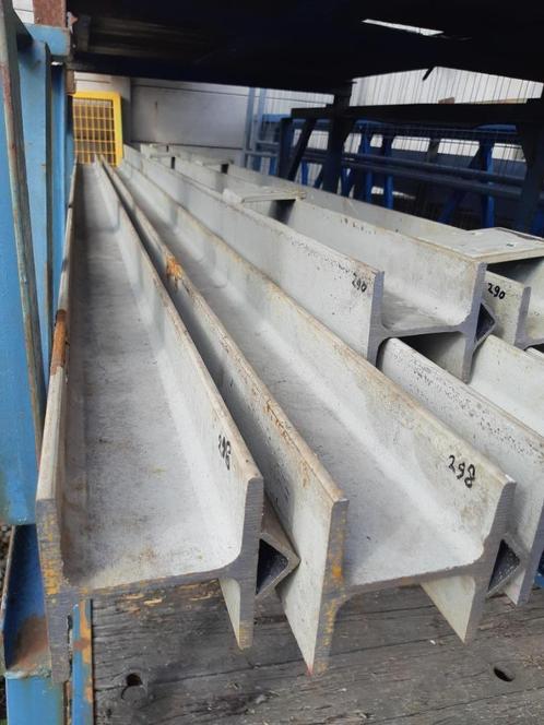 IJZEREN STALEN H BALK grijs: HEA 100, Doe-het-zelf en Verbouw, Tegels, Gebruikt, Overige typen, Overige materialen, 60 cm of meer