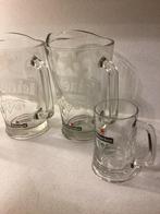 Heineken bier pullen en pitch glazen, Verzamelen, Biermerken, Ophalen of Verzenden, Gebruikt, Glas of Glazen