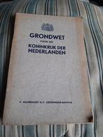 grondwet nederlandse uitgave 1938, Verzenden, 1920 tot 1940, Zuid-Holland