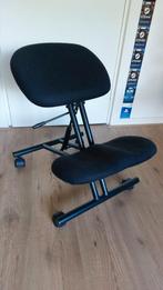 Ergonomische kniestoel, Huis en Inrichting, Stoelen, Ophalen, Zo goed als nieuw, Zwart, Eén