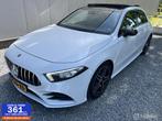 Mercedes A-klasse 220 AMG Pano Sfeer Panamericana Night, 65 €/maand, Gebruikt, Euro 6, Wit