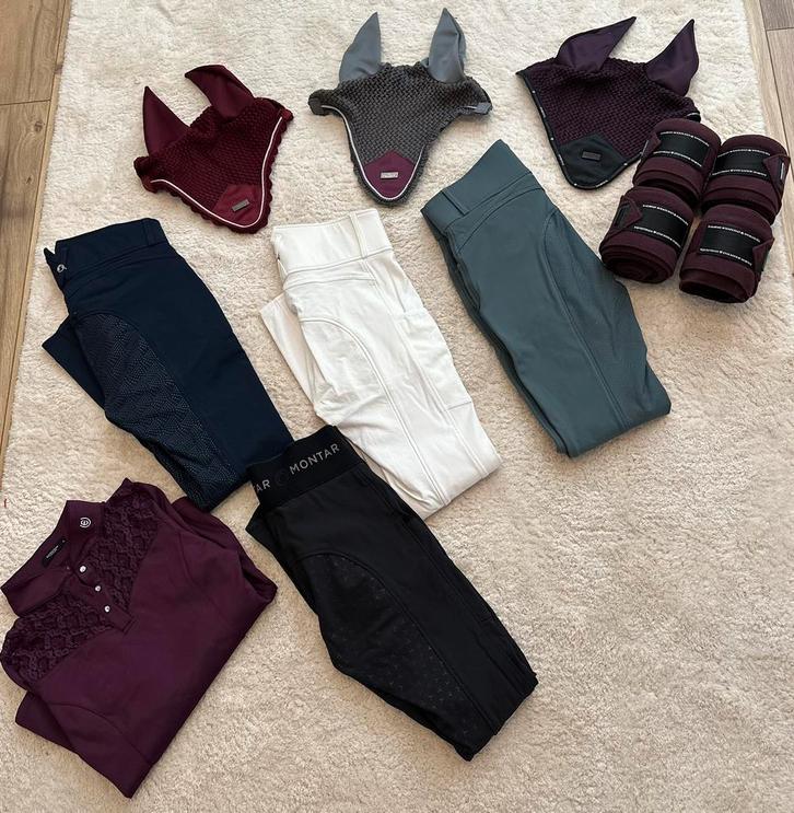 Verschillende spulletjes Equestrian Stockholm en Montar, Dieren en Toebehoren, Paardrijkleding, Gebruikt, Dames, Overige typen